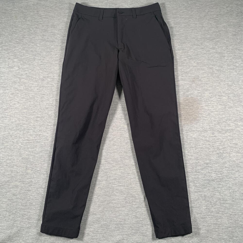 Lululemon Pants Mens 29 Black Slim Fit Stretch Chino Casual Golf LM5AQYS.0